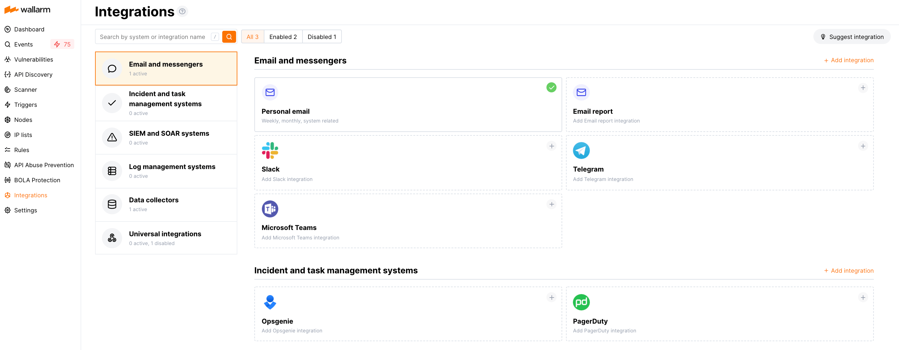 Integrations Overview